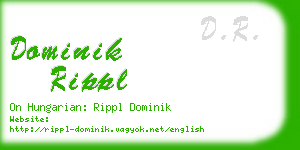 dominik rippl business card